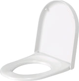 Duravit Starck 3 WC-Sitz, D-förmig, weiß glänzend, Duroplast, Edelstahl-Scharnier