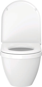 Duravit Starck 3 WC-Sitz, D-förmig, weiß glänzend, Duroplast, Edelstahl-Scharnier