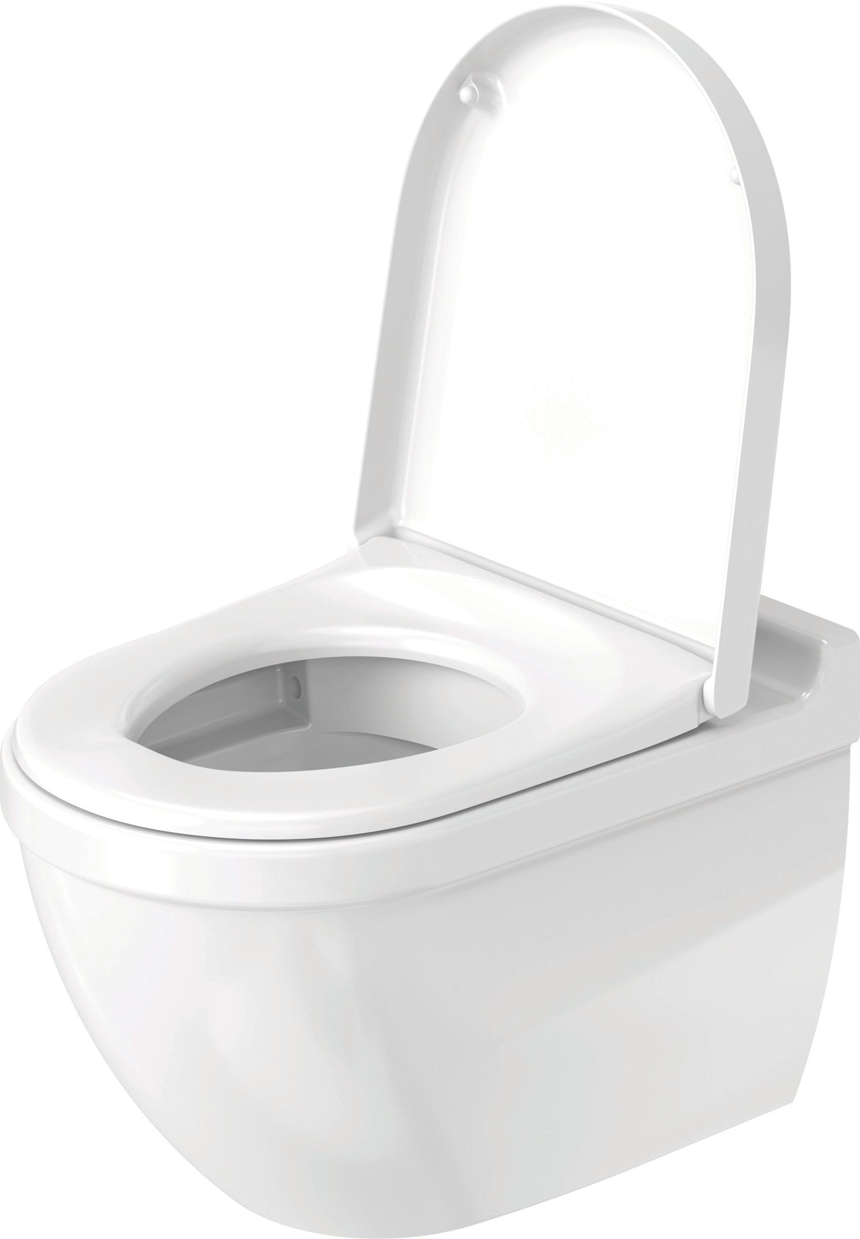 DU Wand-WC Starck 3 540 mm Tiefspüler, rimless, Durafix, weiß