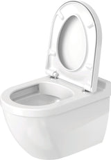 DU Wand-WC Starck 3 540 mm Tiefspüler, rimless, Durafix, weiß