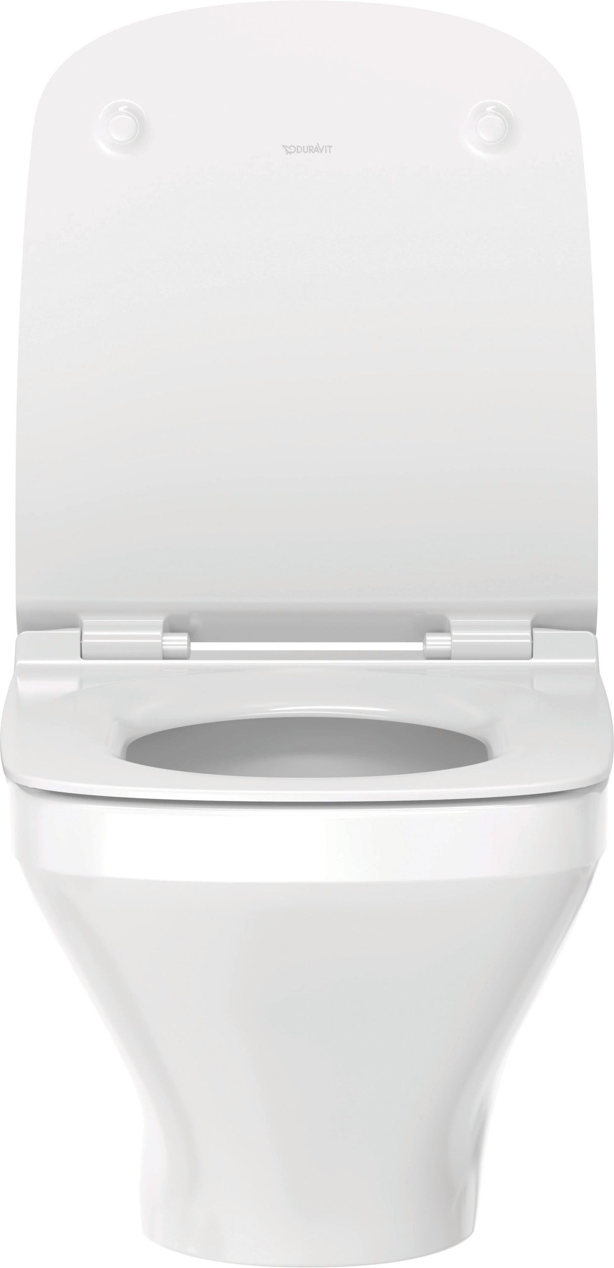 DU WC-Sitz DuraStyle mit SoftClose Scharniere edelstahl, weiß
