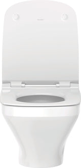 DU WWC-Set DuraStyle, rimless, Durafix TS,weiß, inkl.WC-Sitz m.Absenkautomatik