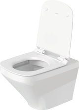 DU WC-Sitz DuraStyle mit SoftClose Scharniere edelstahl, weiß