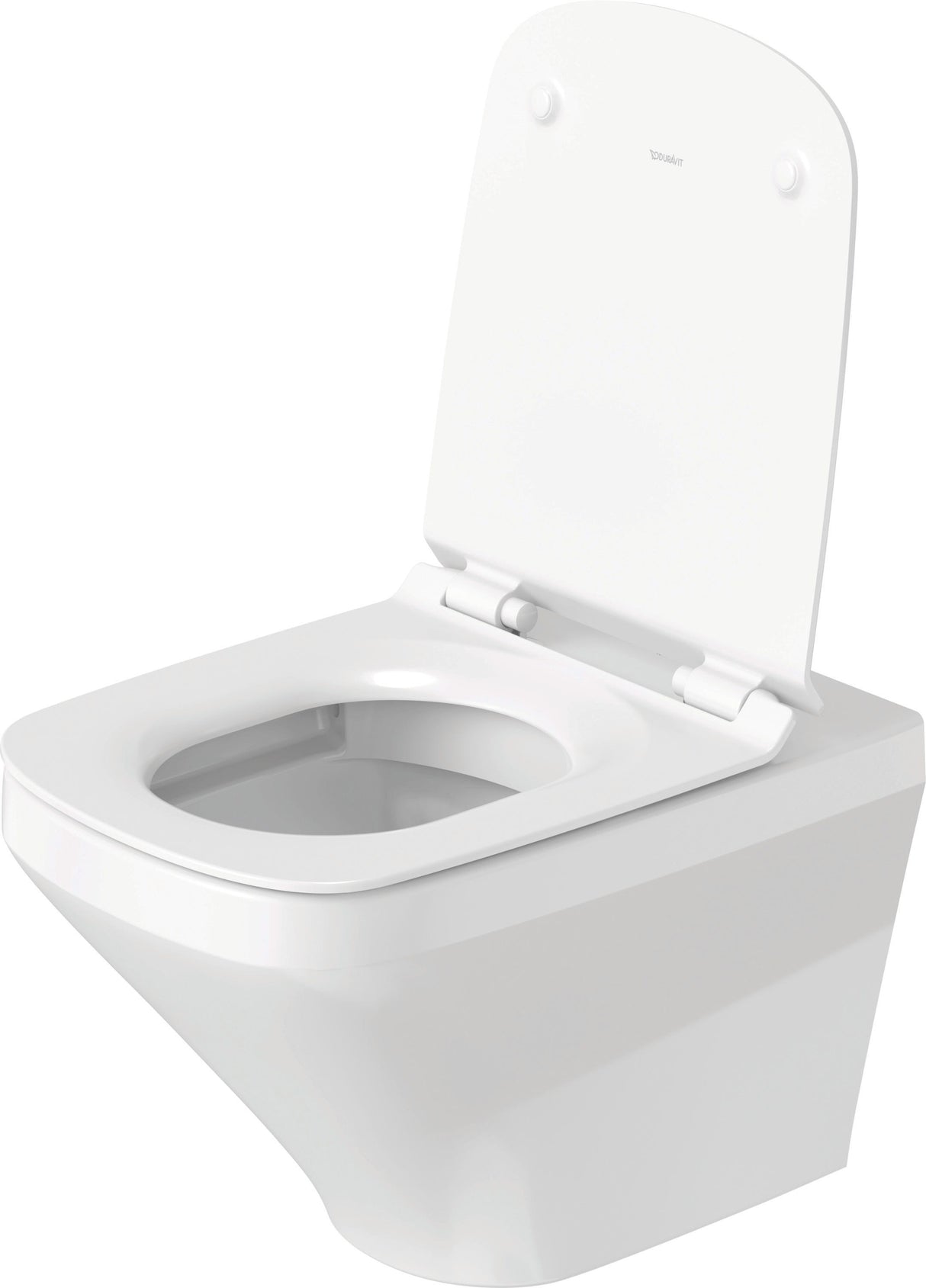 DU WWC-Set DuraStyle, rimless, Durafix TS,weiß, inkl.WC-Sitz m.Absenkautomatik