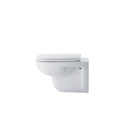 DU WC-Sitz D-Code mit SoftClose Scharniere Kunststoff, weiß