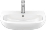 Duravit D-Code Waschtisch, weiß, Keramik, hängend, 1 Waschplatz, mit Überlauf