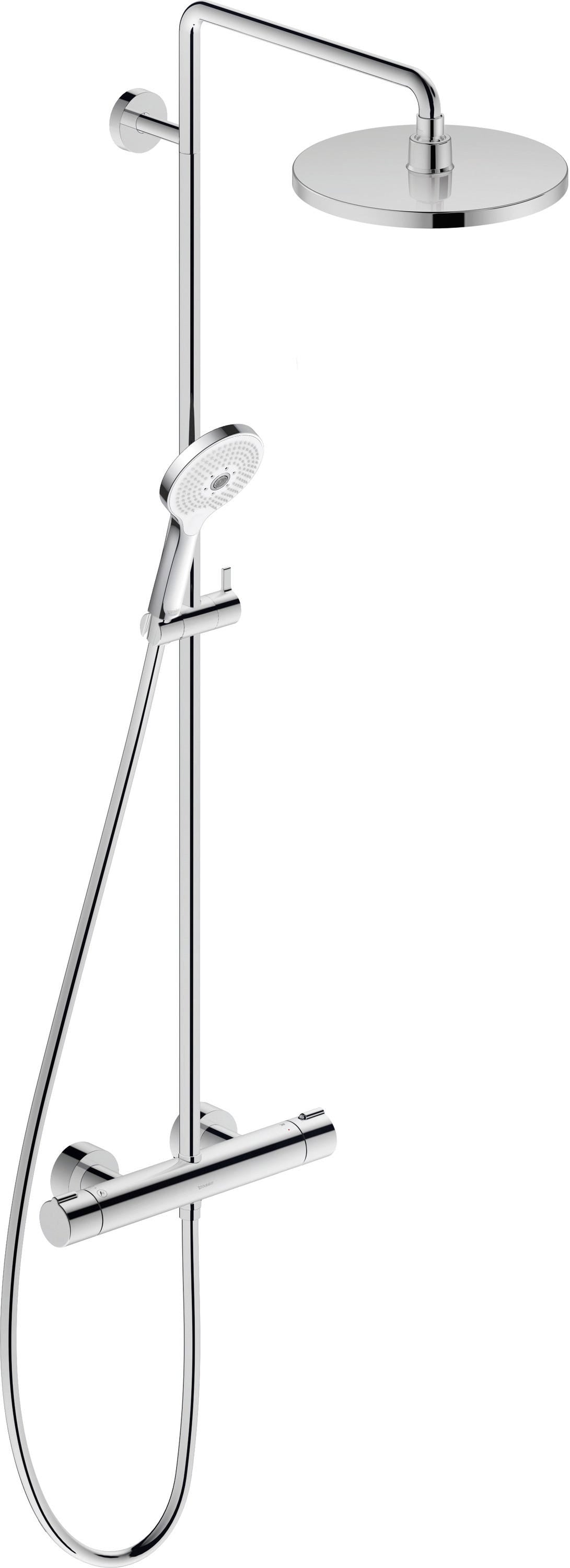 DU C.1 Duschsystem Brausethemostat Thermostatkartusche, Chrom HG