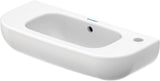 Duravit D-Code Handwaschbecken, weiß, Rechteckig, 1 Waschplatz, mit Überlauf, 500 mm, hängend