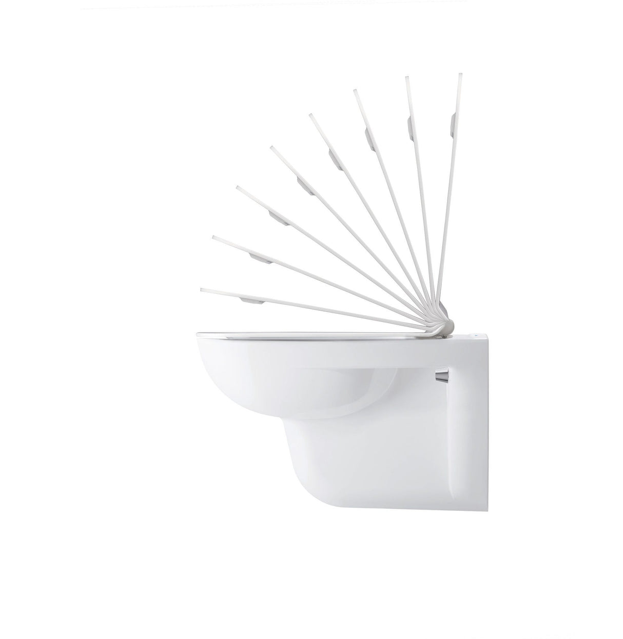 DU Wand-WC D-Code 545 mm Tiefspüler, weiß