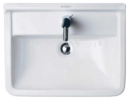 DU Waschtisch Starck 3 mit ÜL, mit HLB, 1 HL, weiß