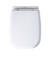 DU WC-Sitz D-Code mit SoftClose Scharniere Kunststoff, weiß