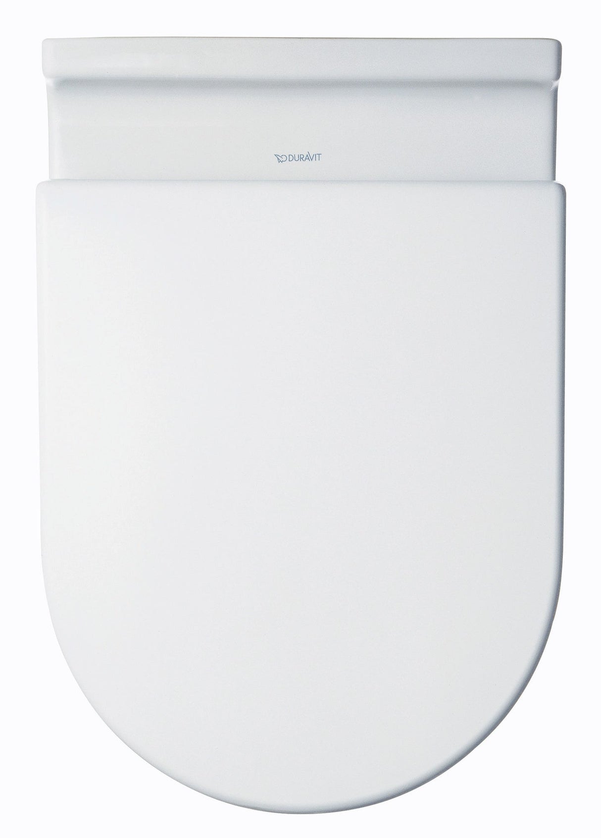 Duravit Starck 3 WC-Sitz, D-förmig, weiß glänzend, Duroplast, Edelstahl-Scharnier