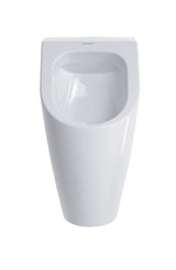 DU Urinal ME by Starck, Zulauf v.hinten rimless, ohne Fliege, weiß