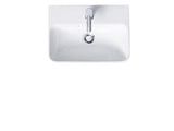 DU Handwaschbecken ME by Starck 450 mm mit ÜL, mit HLB, 1 HL, weiß