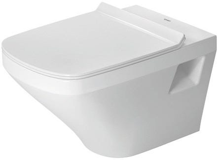 DU WC-Sitz DuraStyle mit SoftClose Scharniere edelstahl, weiß