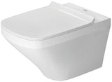 DU WC-Sitz DuraStyle mit SoftClose Scharniere edelstahl, weiß