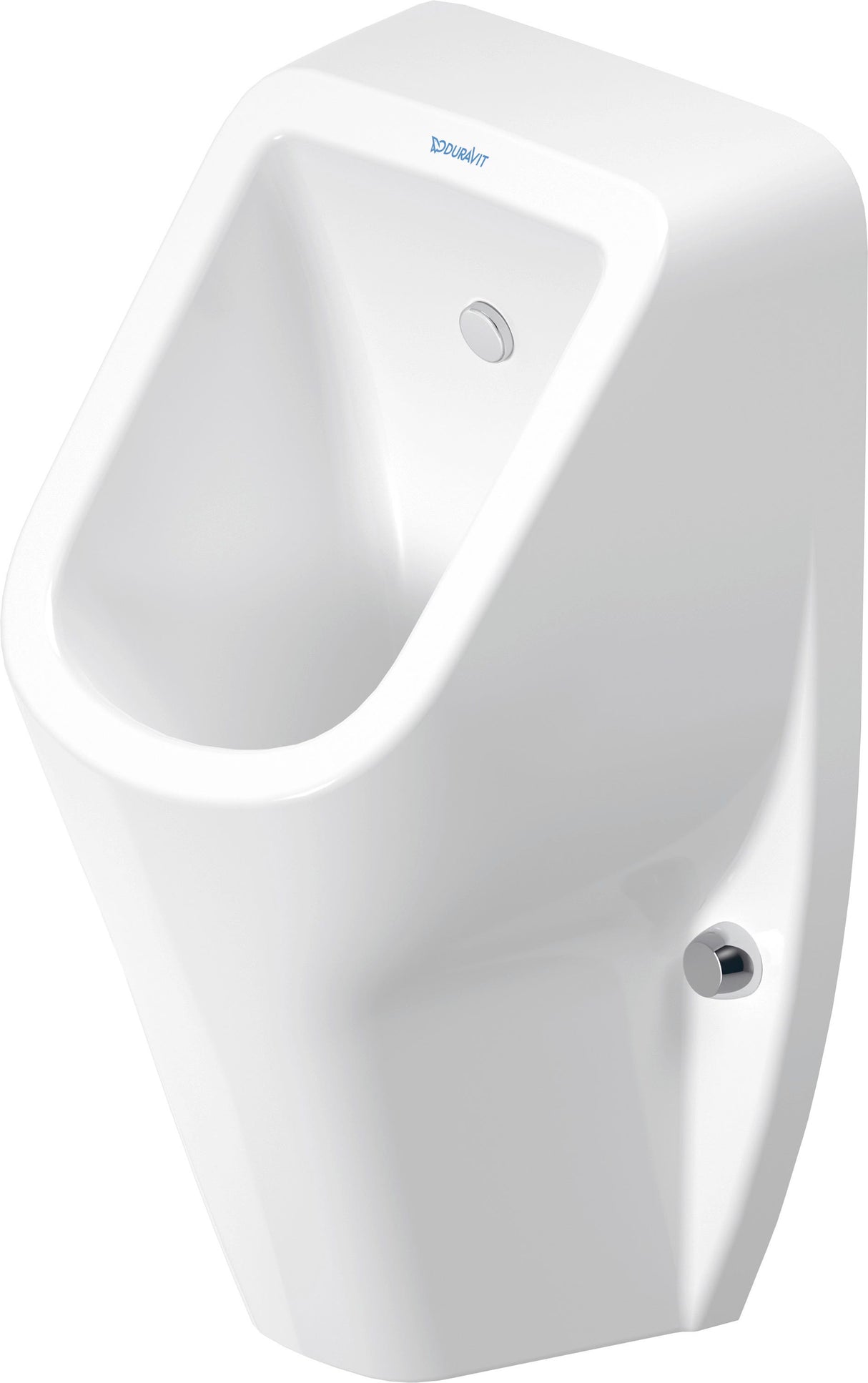 DU Urinal D-Code, Zulauf von hinten rimless, ohne Fliege, weiß