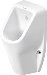 DU Urinal D-Code, Zulauf von hinten rimless, ohne Fliege, weiß