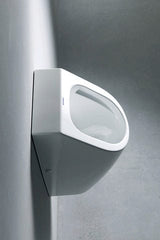 DU Urinal ME by Starck, Zulauf v.hinten rimless, ohne Fliege, weiß