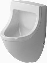 DU Urinal Starck 3, Zulauf von hinten absaugend, o.Deckel, o.Fliege, weiß