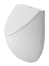 DU Urinaldeckel Fizz m.Absenkautomatik Scharniere edelstahl, weiß