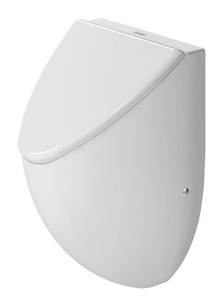 DU Urinaldeckel Fizz m.Absenkautomatik Scharniere edelstahl, weiß