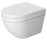 Duravit Starck 3 WC-Sitz, D-förmig, weiß glänzend, Duroplast, Edelstahl-Scharnier