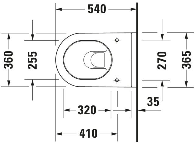 Duravit Starck 3 WC-Sitz, D-förmig, weiß glänzend, Duroplast, Edelstahl-Scharnier
