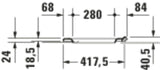 DU Me by Starck WC-Sitz,Comp.,m.Absenk. Weiß
