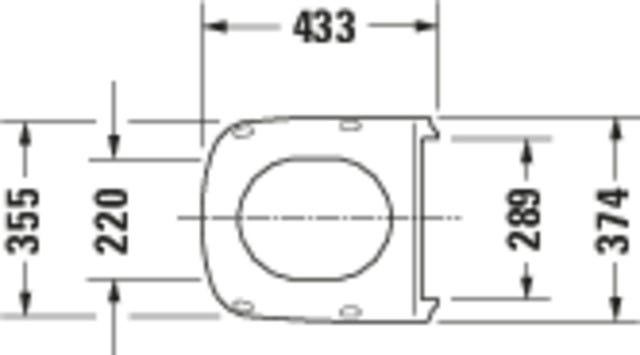 DU WC-Sitz DuraStyle mit SoftClose Scharniere edelstahl, weiß