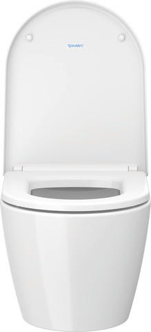 Duravit ME by Starck WC-Set wandhängend Hygiene Flush inkl. WC-Sitz mit Absenkautomatik und Schallschutzset, Aktionsset mit Rubbellos