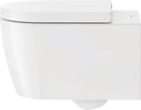 Duravit ME by Starck WC-Set wandhängend Hygiene Flush inkl. WC-Sitz mit Absenkautomatik und Schallschutzset, Aktionsset mit Rubbellos