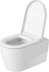 Duravit ME by Starck WC-Set wandhängend Hygiene Flush inkl. WC-Sitz mit Absenkautomatik und Schallschutzset, Aktionsset mit Rubbellos