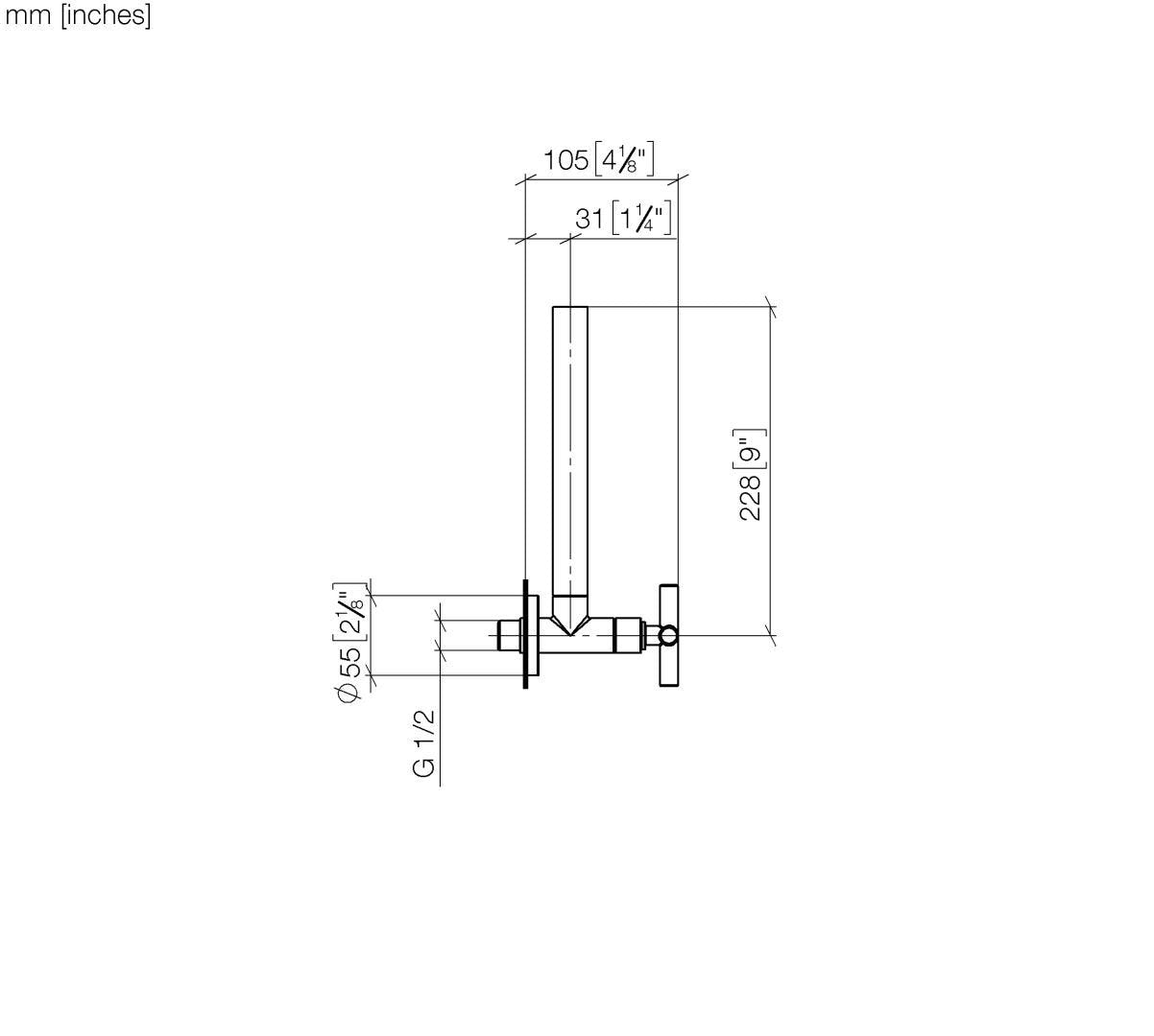 DO Eckventil TARA Chrom 22900892
