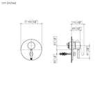 DO UP-Einhandbatterie mit Umstellung SERIENSPEZIFISCH Chrom 36120660