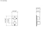 DO UP-Thermostat mit Zweiwege-Mengenregulierung SERIENSPEZIFISCH Chrom 36426670