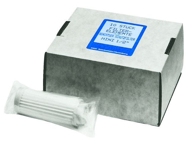 BWT Faltenfilterelement für Schutzfilter Mini 1/2