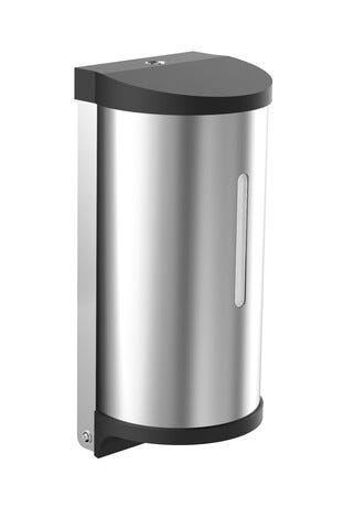 emco system 2 Sensor-Desinfektionsspenderfür Flüssigseife/DesinfektionsgelWandmodell, Edelstahl