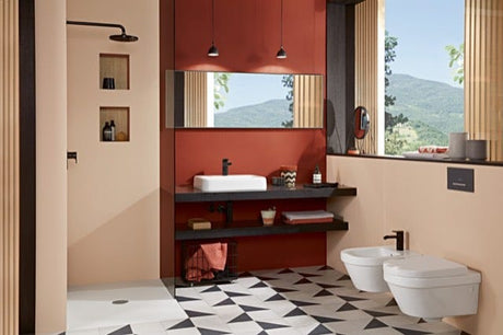 Villeroy & Boch WC-Sitz Architectura 98M9C1, 374 x 445 x 59 mm, Oval, mit Absenkautomatik (SoftClosing), mit abnehmbaren Sitz (QuickRelease), Weiß Alpin