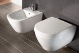 Villeroy & Boch Bidet Subway 2.0 540000, 565 x 375 x 280 mm, Oval, wandhängend, Weiß Alpin