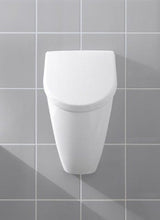 Villeroy & Boch Absaug-Urinal Subway 751301, Wandmontage, Oval, weiß, Zulauf verdeckt, für Deckel