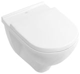 Villeroy & Boch Combi-Pack O.novo 5660HR, 360 x 560 x 350 mm, Oval, wandhängend, Abgang waagerecht, mit DirectFlush, Weiß Alpin