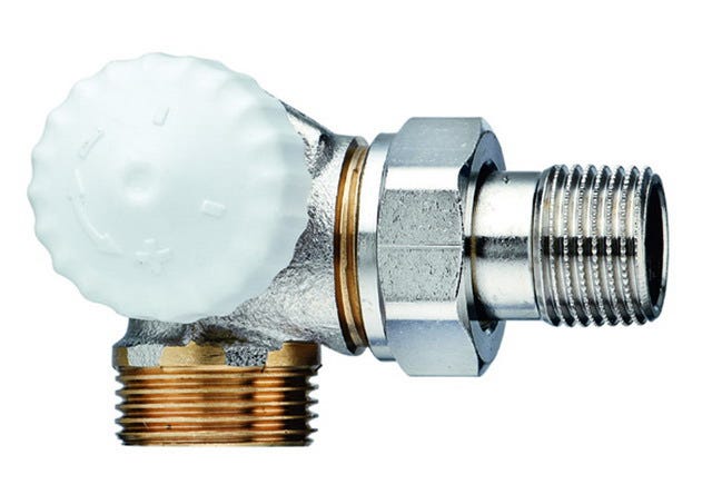 IMI HEIMEIER Thermostat-Ventilunterteil V-exact II, Wink.eck/li.,Außengew.G3/4