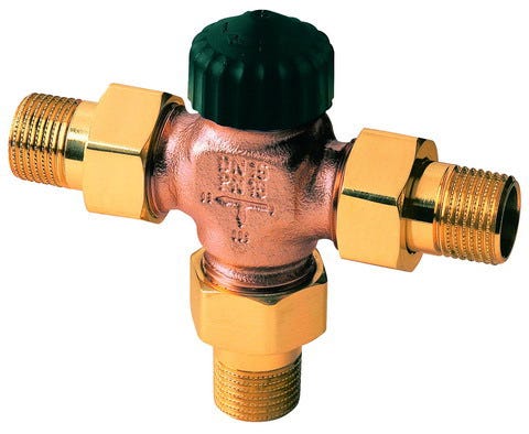 IMI HEIMEIER Dreiwege-Umschaltventil für Heizungs- und Kühlanlagen aus Bronze, PN 10, Mediumtemperatur 2-120 °C