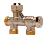 IMI HEIMEIER UNI-Einrohrverteiler DN15(1/2") Anschluss Außengewinde M 22 x 1,5