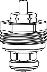 IMI HEIMEIER Thermostat-Oberteil für Multilux und umgekehrte Flussrichtung für II-Kennzeichnung