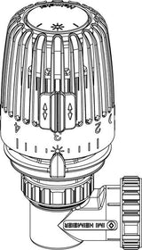 IMI HEIMEIER Thermostat-Kopf Set WK Winkelform, für Ventilheizkörper mit M 30 x 1,5