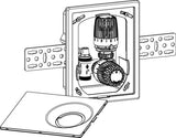 IMI HEIMEIER UP-Kasten Multibox K-RTL mit Thermostat-ventil und RTL, weiß RAL 9016