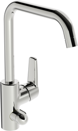 HA Einhebelmischer Küchenarmatur mit Spülmaschinenventil HANSAPOLO 5160 Ausladung 203 mm DN15 Chrom