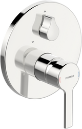 HA Einhebelmischer Fertigmontageset für Wanne/Brause HANSARONDA 8384 Chrom